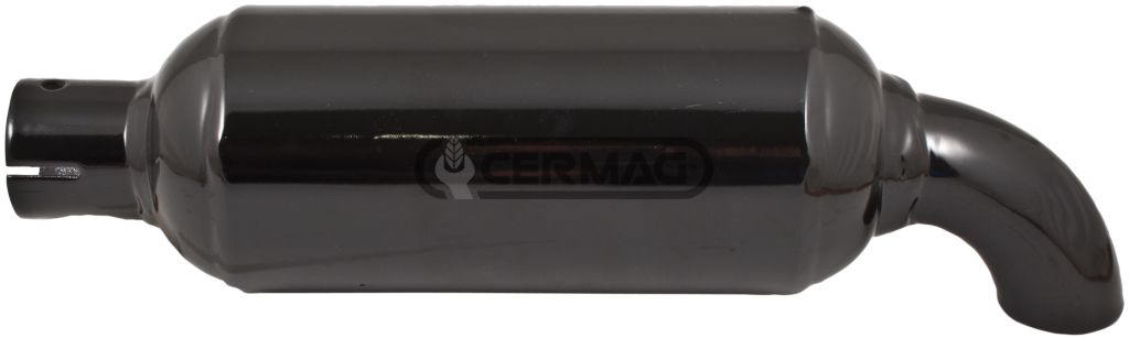 MARMITTA SCARICO LATERALE CON CURVA PER TRATTORI FIAT CODICE:10871