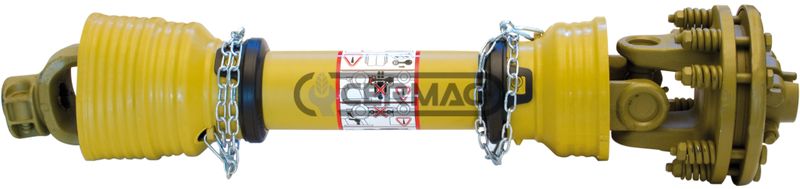 Albero cardanico con frizione 2 dischi  Categoria 6  Lunghezza min 800 mm