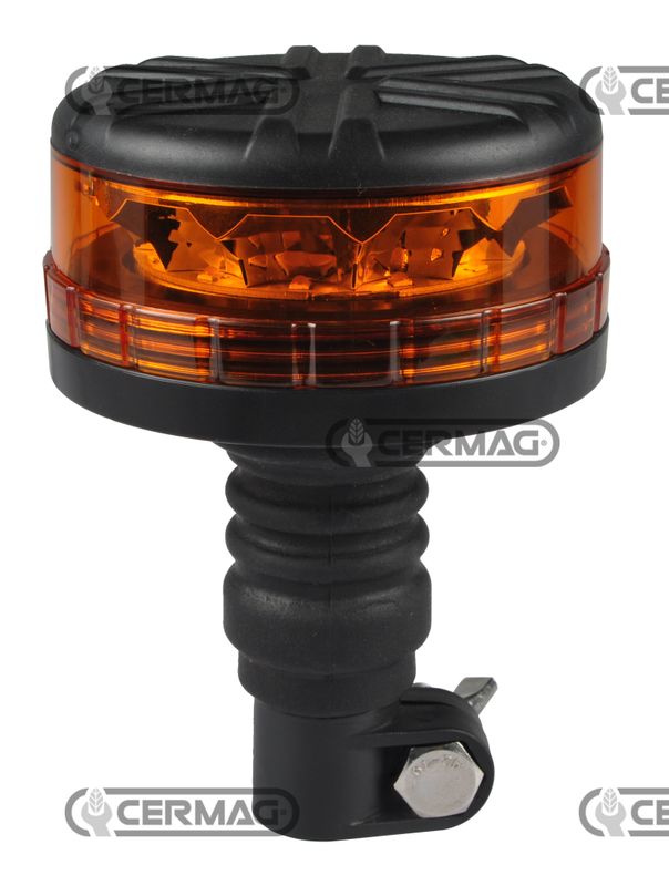 GIROFARO A LED AD ASTA FLESSIBILE 12-24V