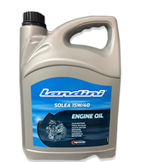 OLIO MOTORE LANDINI SOLEA 15W40 LT.5 CODICE:6632279A1 OLIO MOTORE LANDINI SOLEA 15W40 LT.5 CODICE:6632279A1