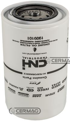 FILTRO OLIO MOTORE ORIGINALE CNH 1909101 FILTRO OLIO MOTORE ORIGINALE CNH 1909101