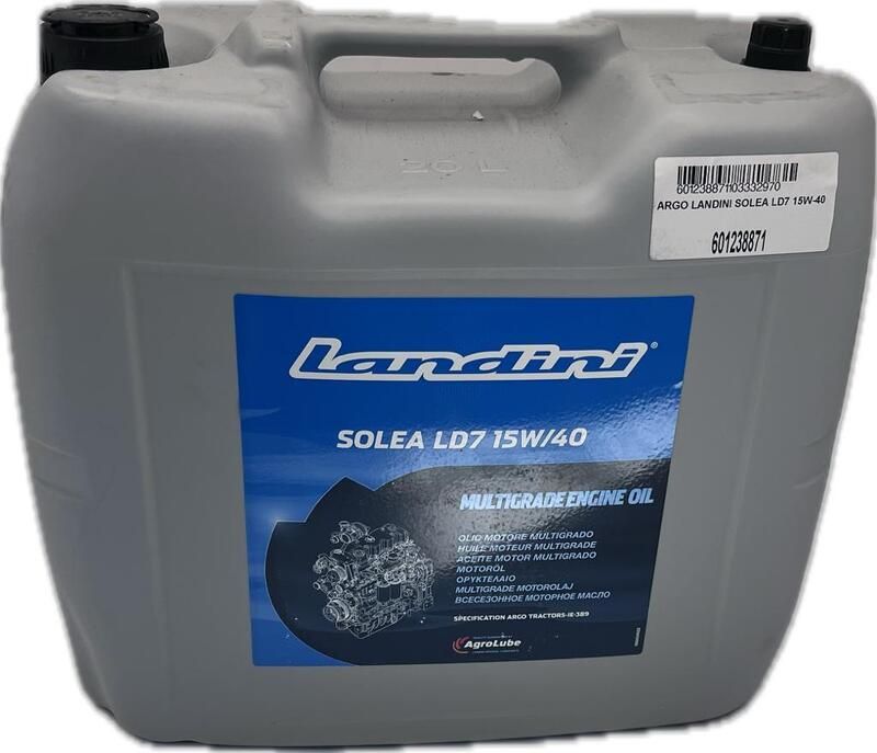 OLIO MOTORE LANDINI SOLEA 15W40 LD7 LT20 CODICE.6632291A1