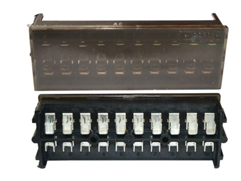 SCATOLA PORTA FUSIBILI 10 VIE LANDINI CODICE:3300568M91 SCATOLA PORTA FUSIBILI 10 VIE LANDINI CODICE:3300568M91