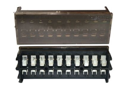 SCATOLA PORTA FUSIBILI 10 VIE LANDINI CODICE:3300568M91