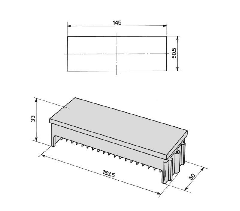 SCATOLA PORTA FUSIBILI 10 VIE LANDINI CODICE:3300568M91