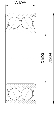 CUSCINETTO 3311 SKF