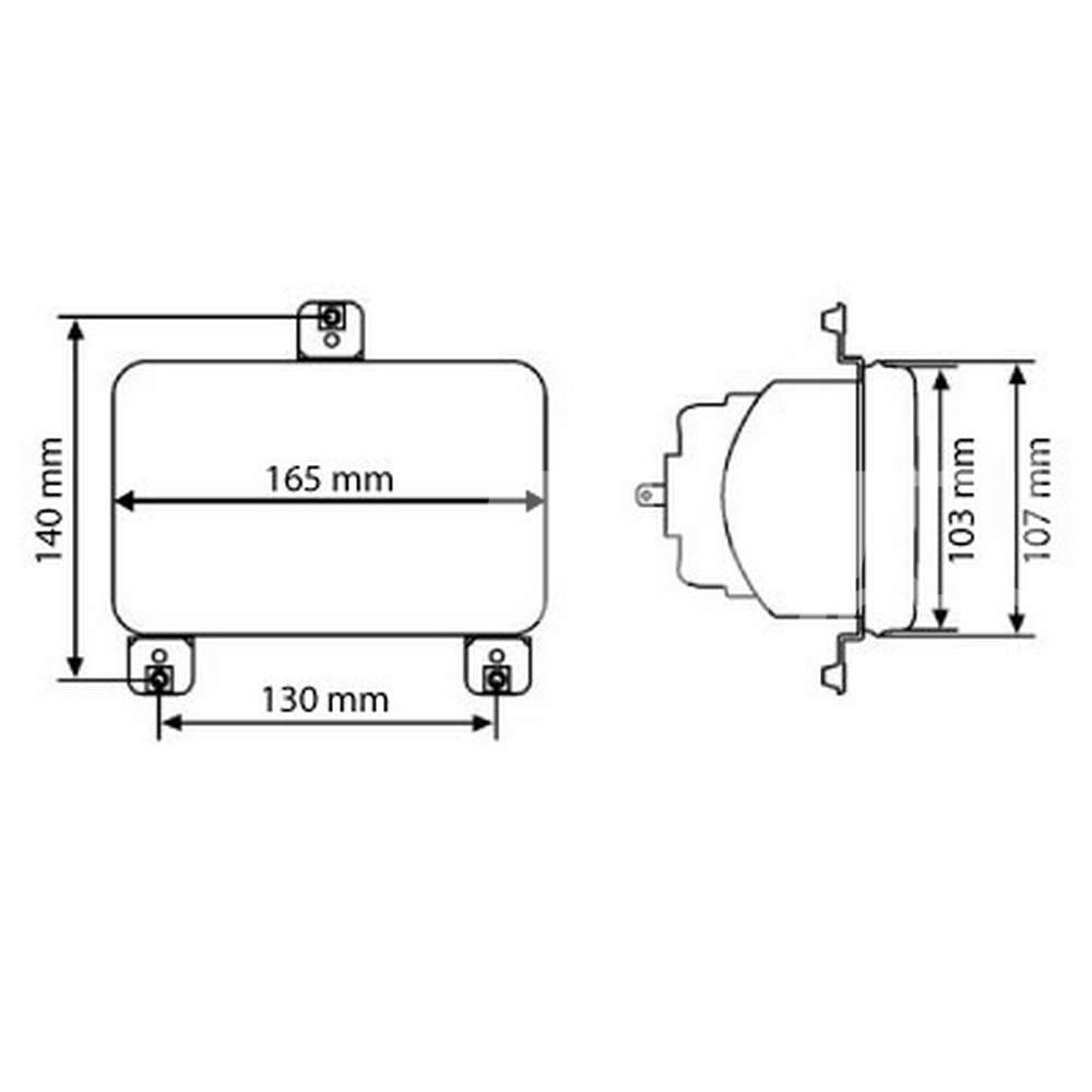 FARO ANTERIORE GUIDA A DESTRA ADATTABILE A CODICE OEM LANDINI:3550746M92