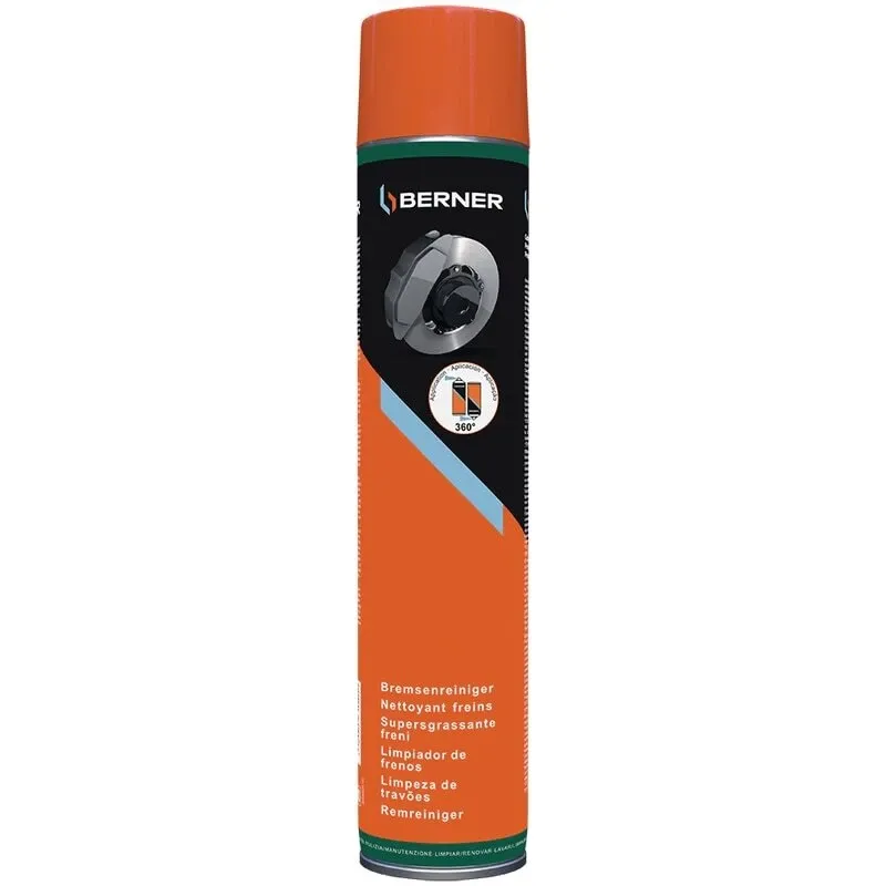 PULITORE SUPERSGRASSANTE SPRAY FRENI BERNER 750 ML CODICE: 1014948-12