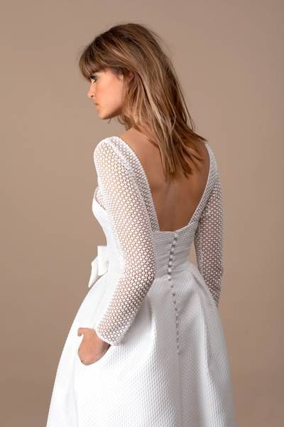 Robe de mariée de style moderne BABYLONE