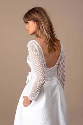 Robe de mariée de style moderne BABYLONE