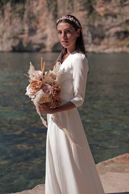 Robe de mariée style bohème CASILDA