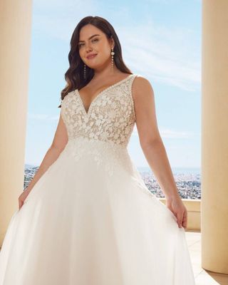 Robe de mariée style romantique GAMA Robe de mariée style romantique GAMA