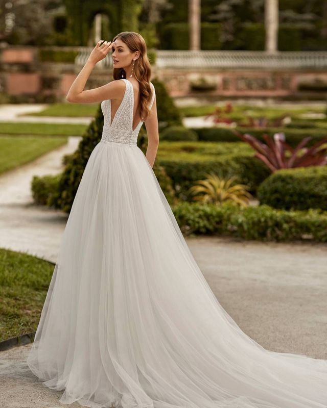 Robe de mariée de style romantique SILVAN