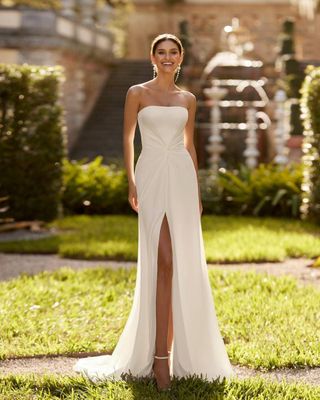 Robe de mariée de style glamour chic SAMIL
