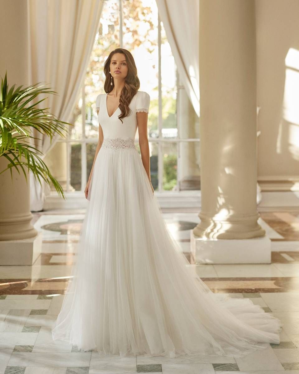 Robe de mariée de style boho-chic princesse ALPHA