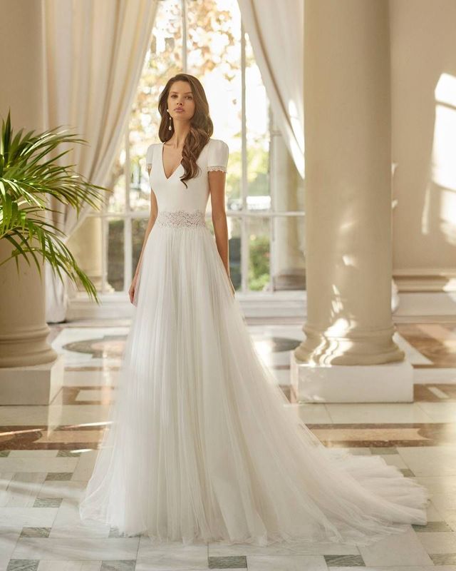 Robe de mariée de style boho-chic princesse ALPHA