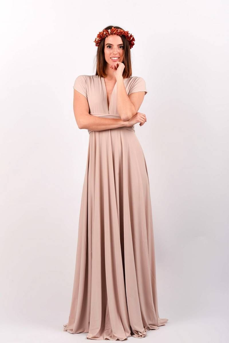 Robe de cocktail multiposition