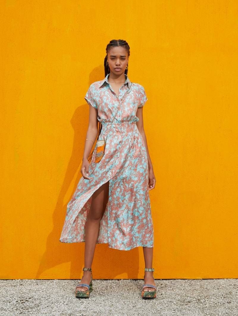 Robe de cocktail en soie