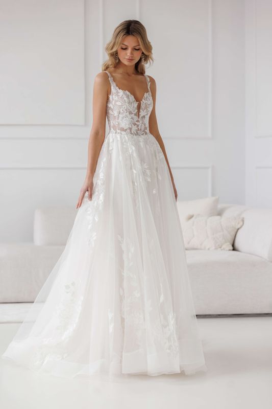 Robe de mariée poétique DUMAS