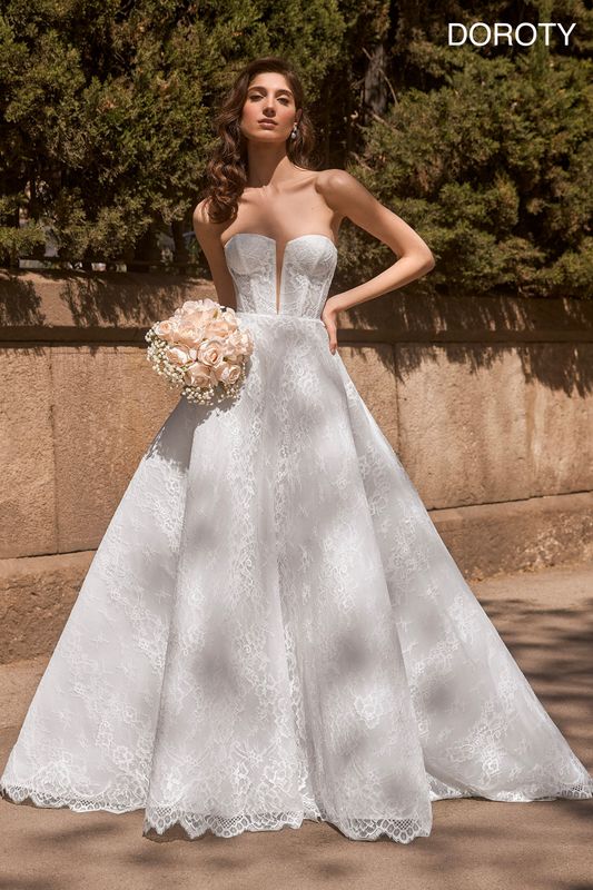 Robe de mariée princesse et romantique DOROTY