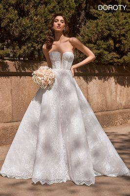 Robe de mariée princesse et romantique DOROTY