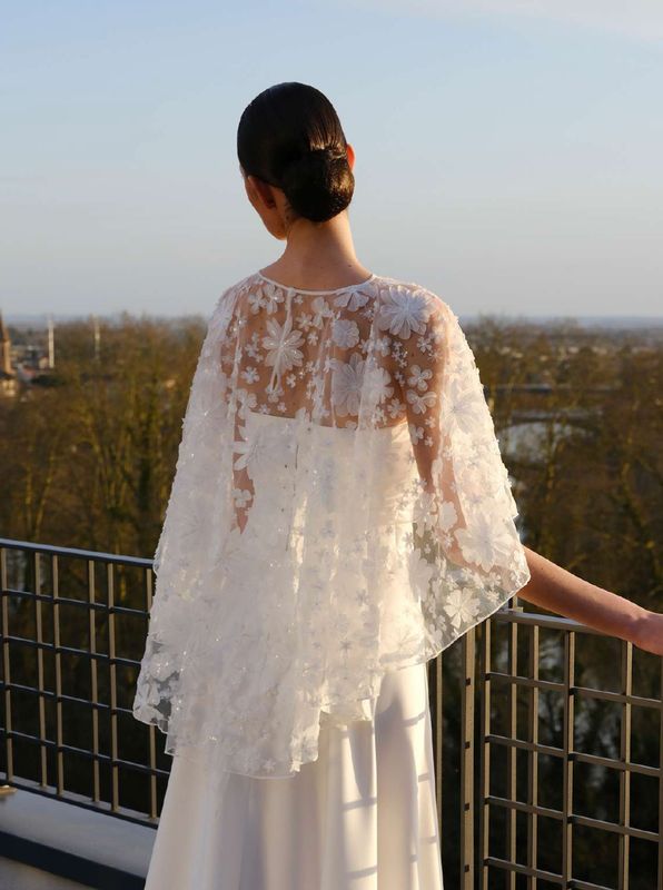 Poncho de mariée ALGARVE