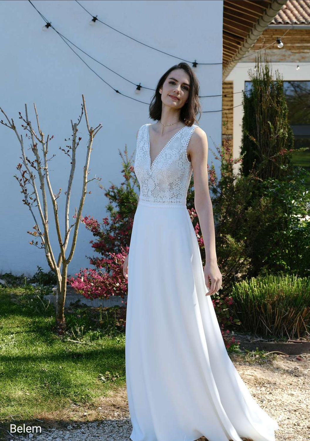 Robe de mariée champêtre BELEM Robe de mariée champêtre BELEM