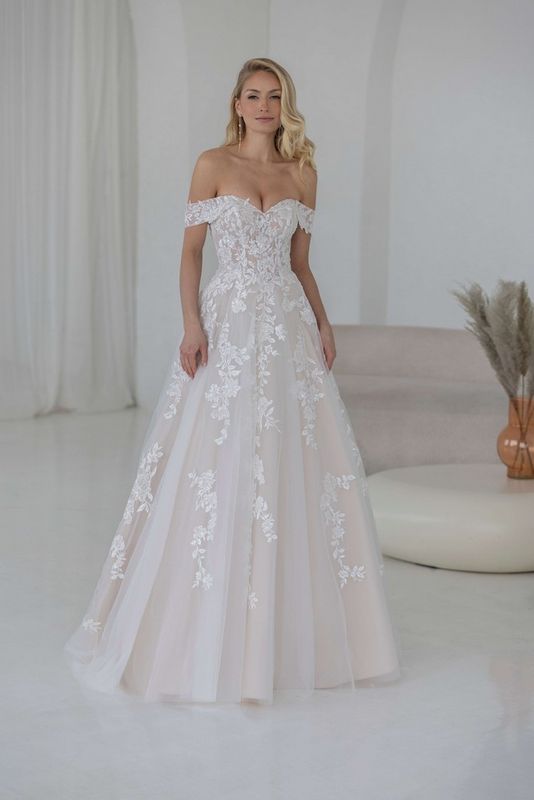 Robe de mariée princesse bustier KYLIANA