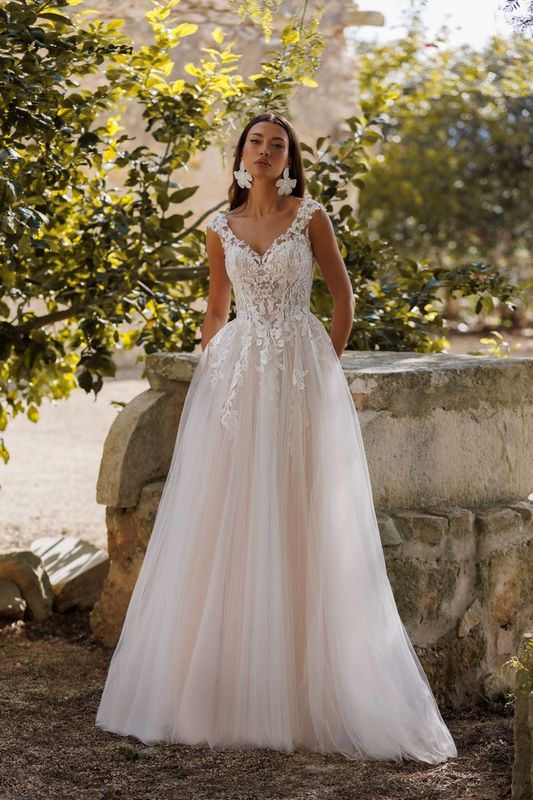 Robe de mariée princesse bohème LENETTE