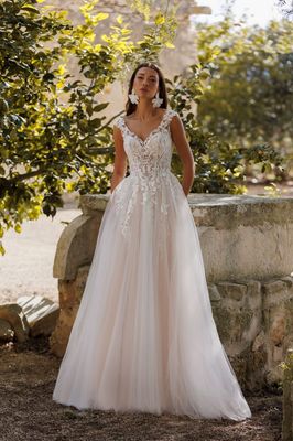 Robe de mariée princesse bohème LENETTE