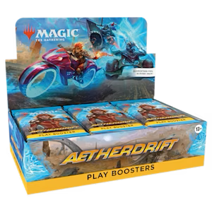 Aetherdrift Play Booster Display