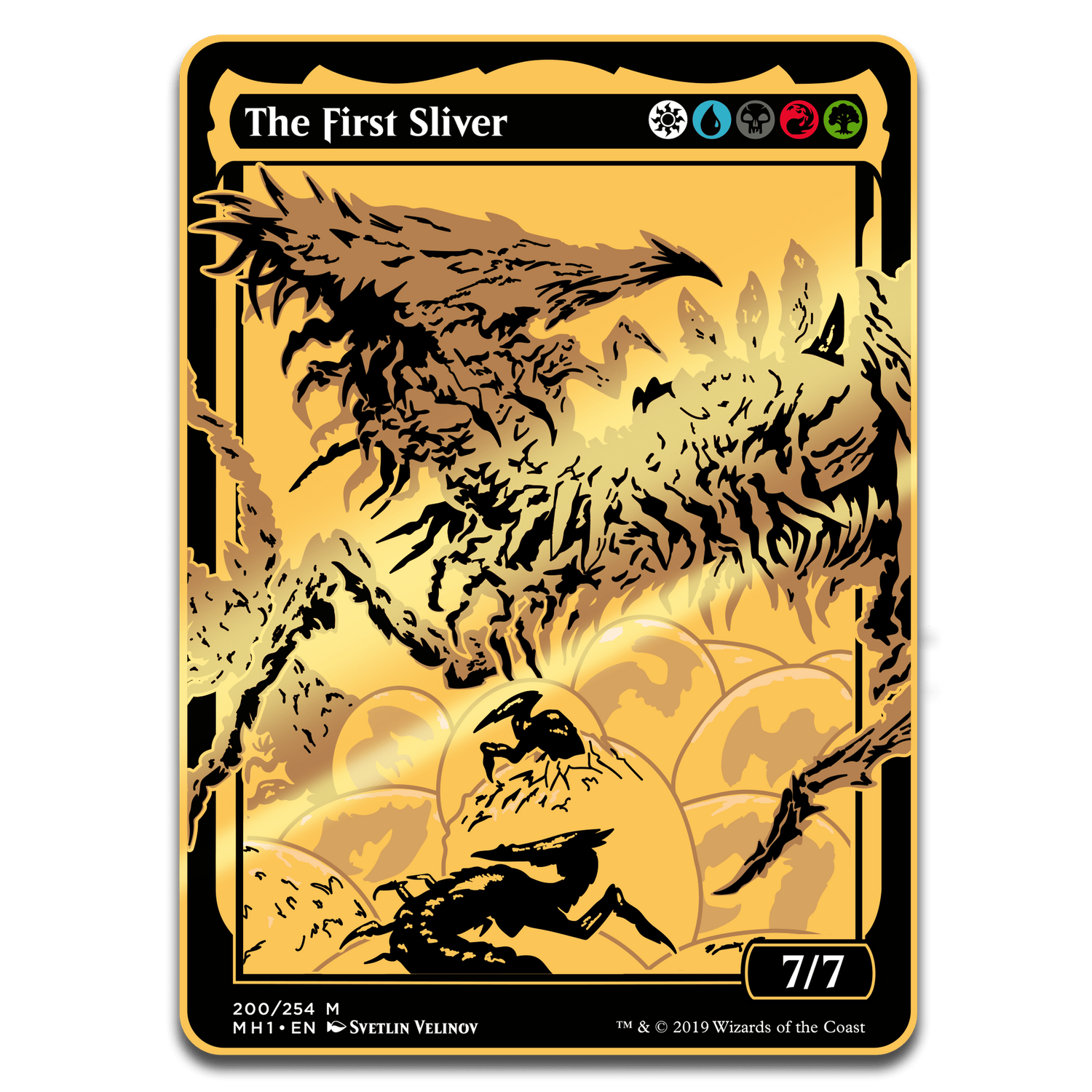 AR-Enhanced Commander Token - The First Sliver