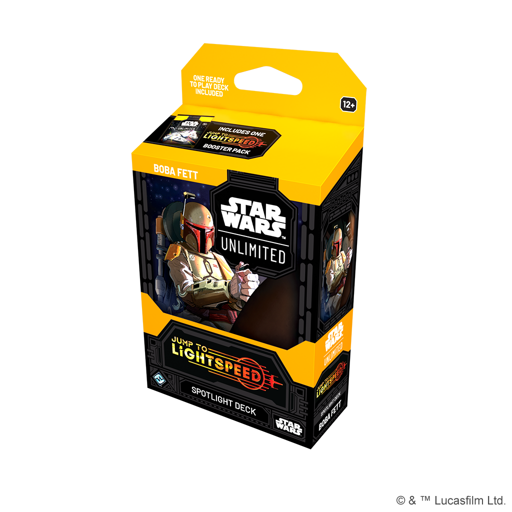Star Wars: Unlimited - Jump to Lightspeed Spotlight Deck, Variant: Boba Fett