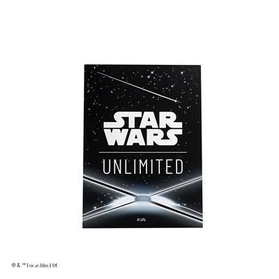 Star Wars Unlimited Art Sleeve - Card Back Black