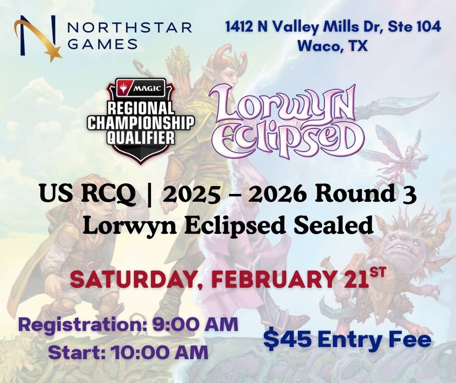 Regional Championship Qualifier - ECL Sealed - 2/21