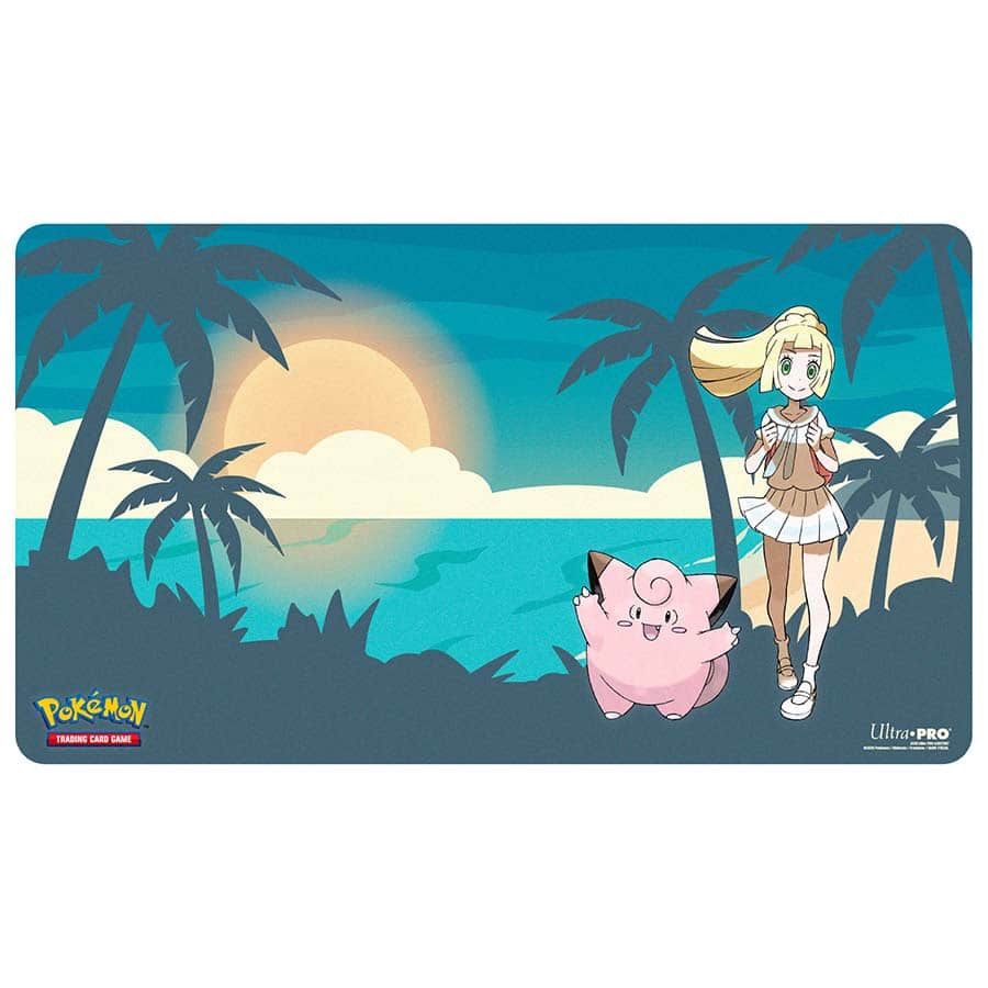 LILLIE AND CLEFAIRY PLAYMAT