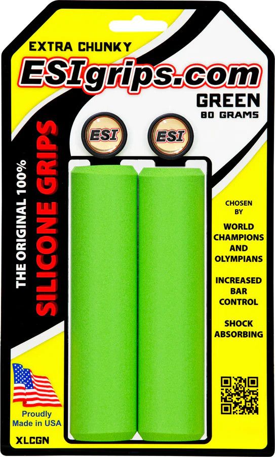 ESI Extra Chunky Grips - Green