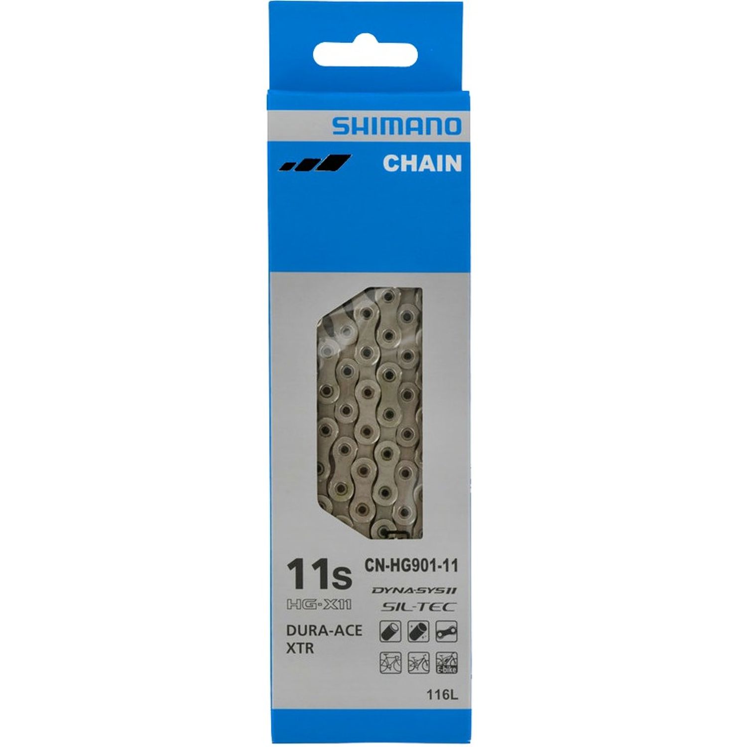 Shimano CN-HG901 Dura-Ace &amp; XTR 11-Speed Chain with Quick Link ✔✔
