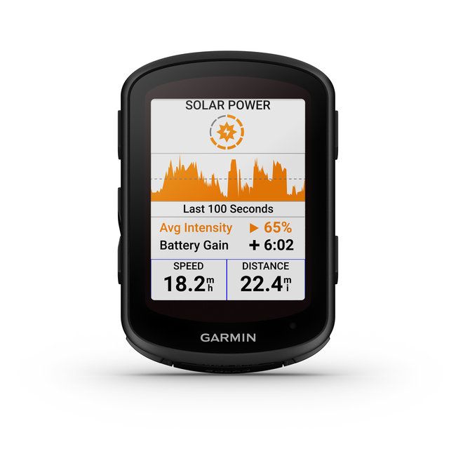 Garmin Edge 840 Solar Bike Computer - GPS, Wireless, Black