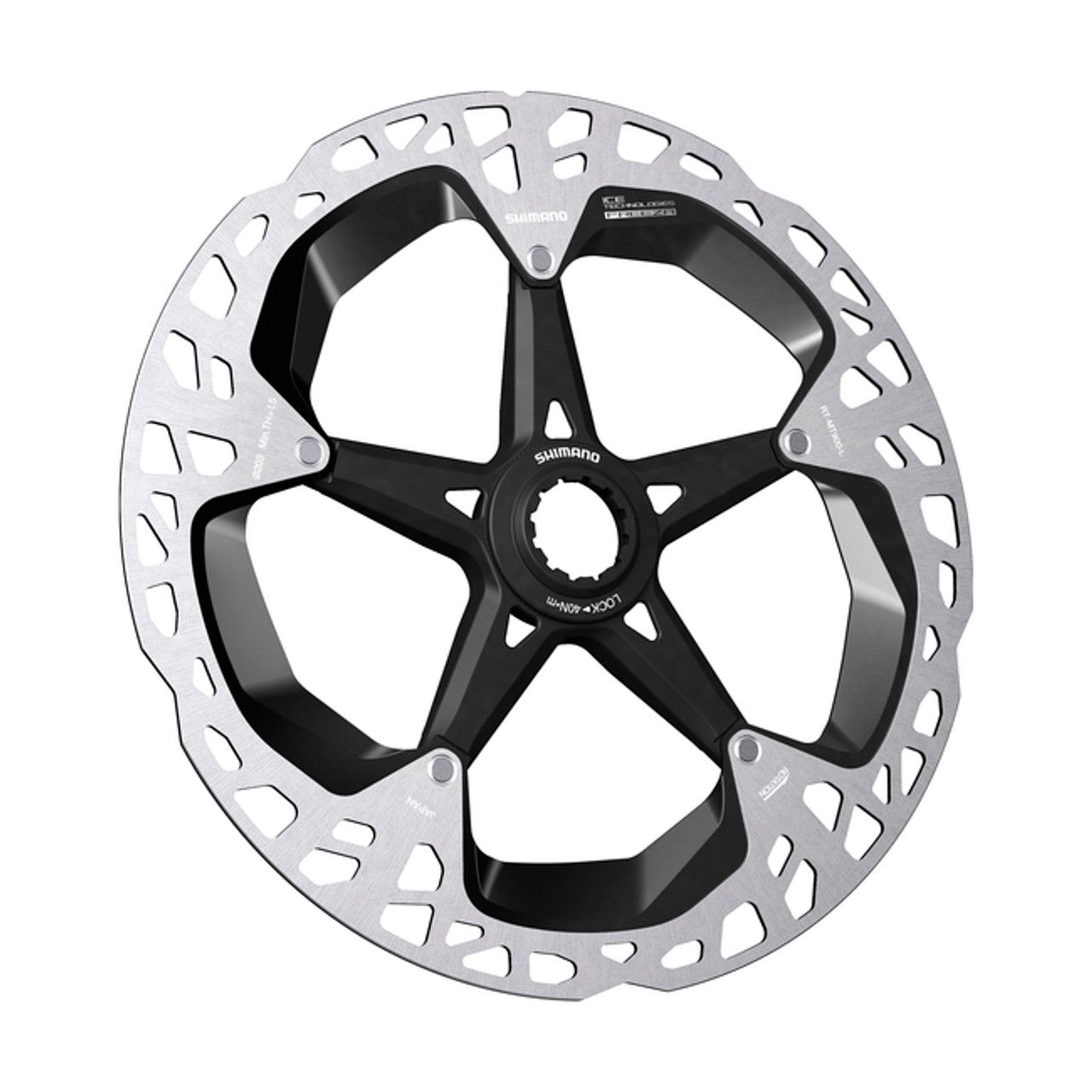 ROTOR FOR DISC BRAKE, RT-MT900, S 160MM, W/LOCK RING
