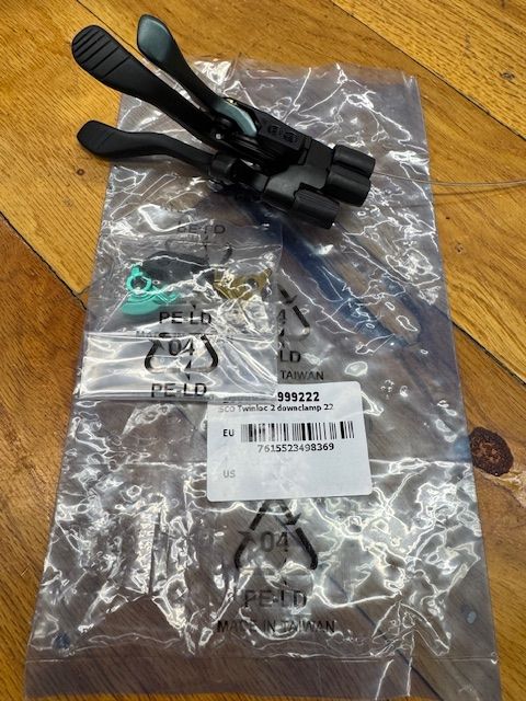 Twinloc 2 remote levers Front,Rear and Dropper Levers Downclamp 22mm