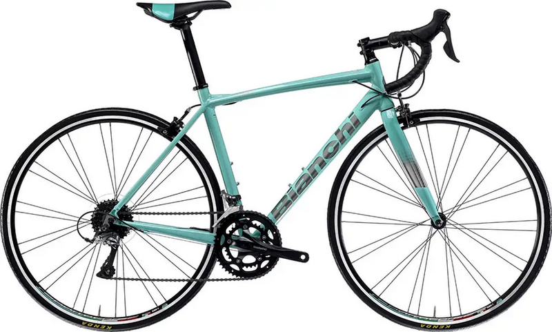 Nirone 7 Claris 8sp.Celeste CK16/Titanium silver 53cm