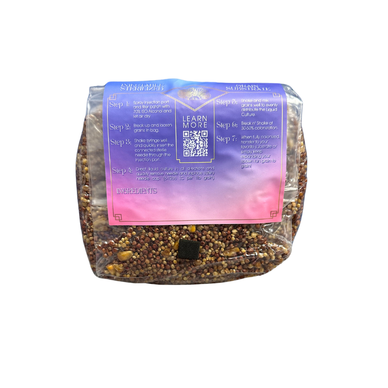 2lb Sterilized Wild Bird Seed Grain Spawn