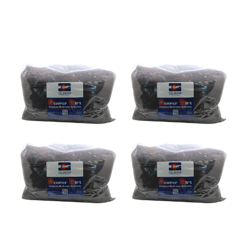 4 Pack - 20lbs Denver Dirt Premium Mushroom Substrate