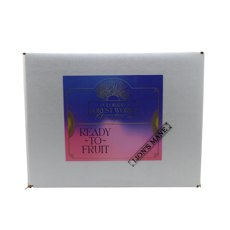 Ready-to-Fruit Gourmet Mushroom Blocks