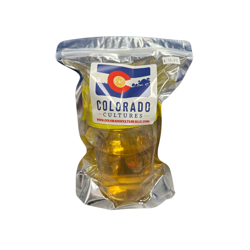 Blank Liquid Culture Jar with Magnetic Stir Rod