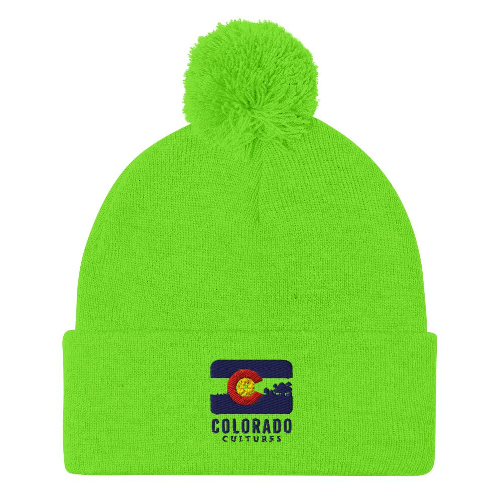 Colorado Cultures Pom-Pom Beanie