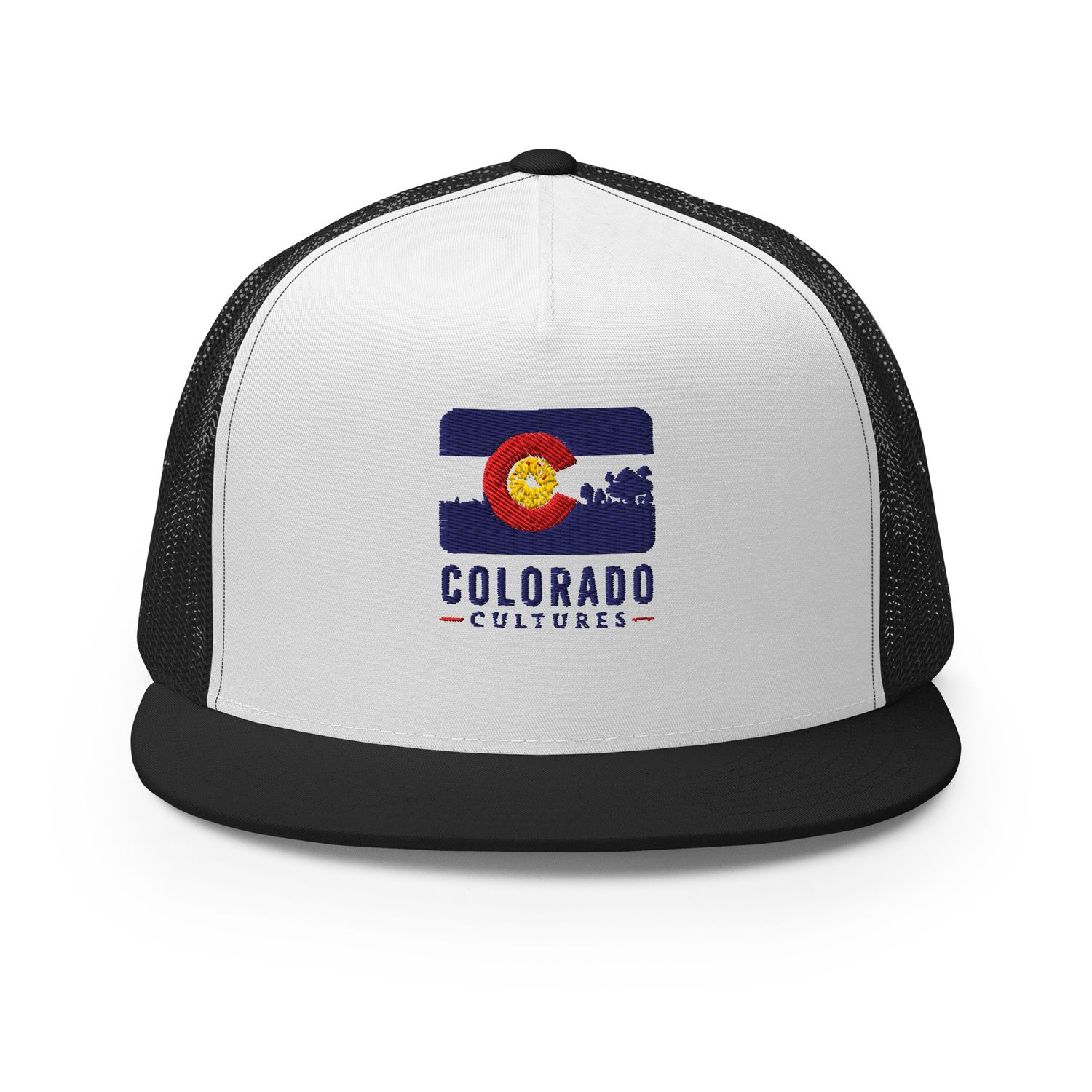 Colorado Cultures Embroidered Trucker Cap Colorado Cultures Embroidered Trucker Cap