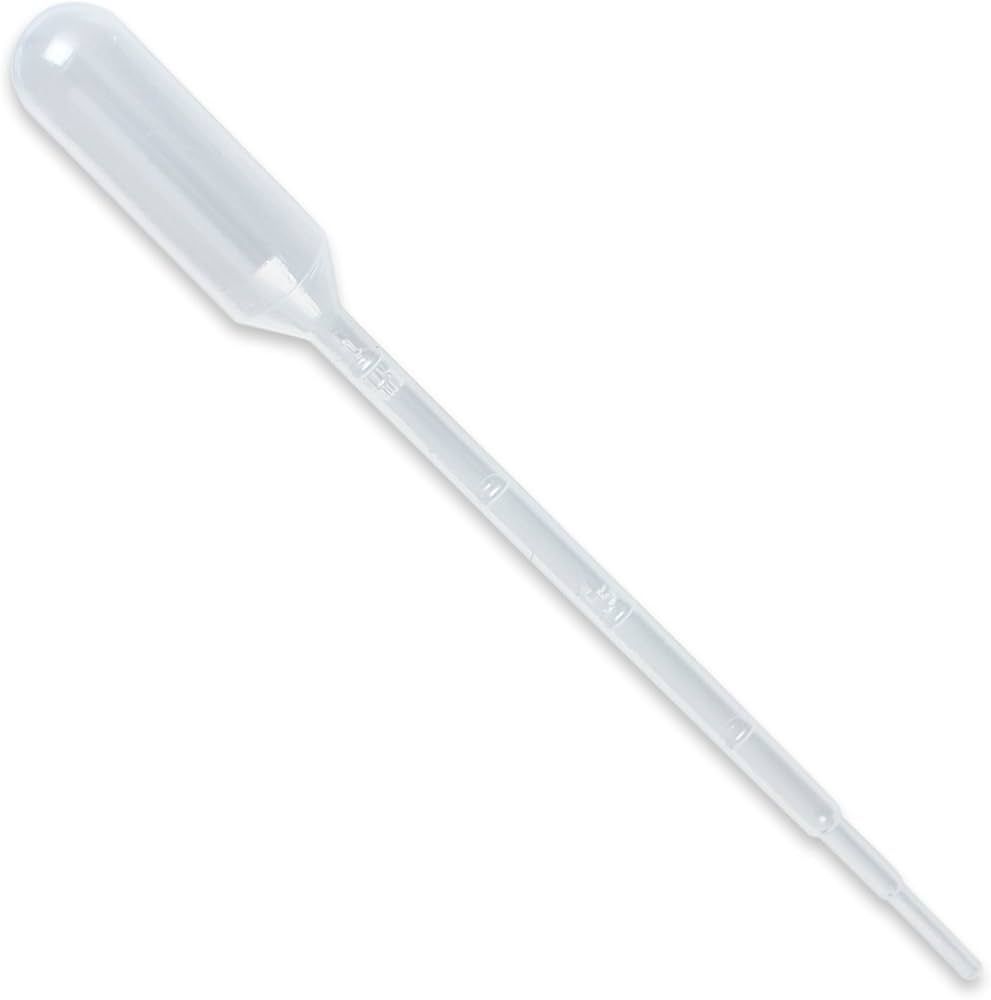 Plastic Transfer Pipettes 3 ml - 5 Pack