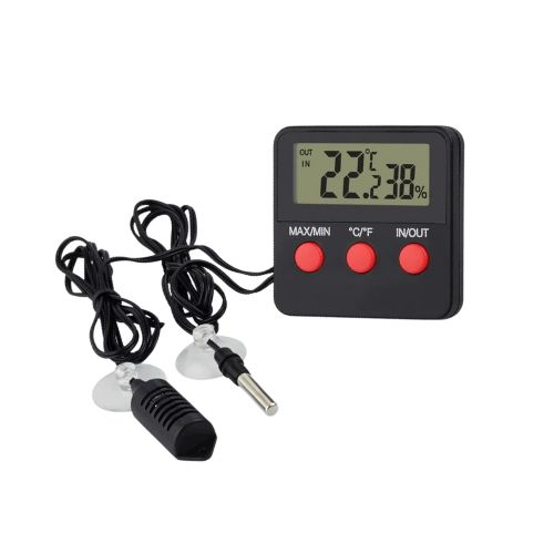 Digital Hygrometer &amp; Thermometer for Mushroom Cultivation